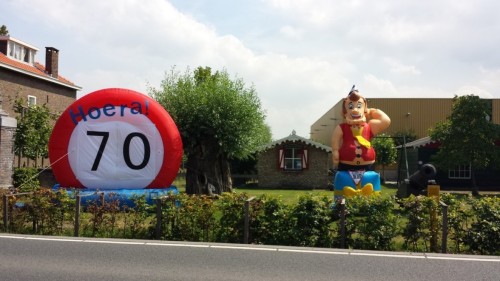 Verkeersbord opblaasbaar